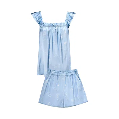Manito Ocean Blue Women's Tank & Shorts Set - Ocean Blue