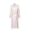 Manito Pink / Purple Luella Lace Women's Robe - Petal Pink In Pink/purple