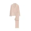 Manito Pink / Purple Shell Women's Cashmere Lounge Set - Salt Pink In Pink/purple