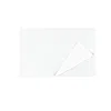 Manito The Twenty Two Silk Duvet Cover - White In White