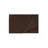 Manito The Twenty Two Silk Flat Sheet - Brown In Brown