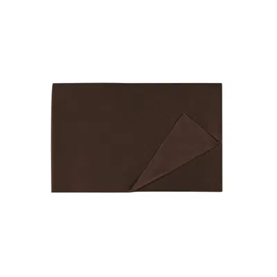 Manito The Twenty Two Silk Flat Sheet - Brown