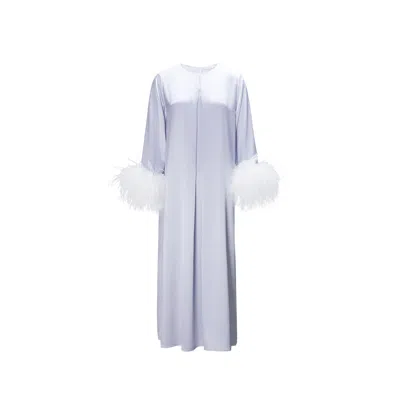 Manito Women's Pink / Purple Fiesta Long Sleeve Nightdress - Orchid Petal In Pink/purple