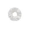 Manito Women's Twinkle Silk Scrunchie - White In White