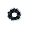 Manito Women's Two Tone Hair Scrunchie - Black In Black