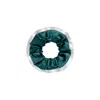 Manito Women's Two Tone Hair Scrunchie - Green In Green