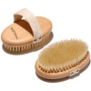Manjeri Skincare Brown Body Brush In Brown