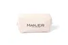 Manjeri Skincare White Glow Travel Pouch In White