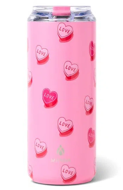 Manna 18-ounce Candy Heart Tallboy Tumbler In Multi