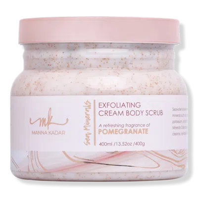 Manna Kadar Beauty Sea Minerals Renewing Exfoliating Cream Body Scrub