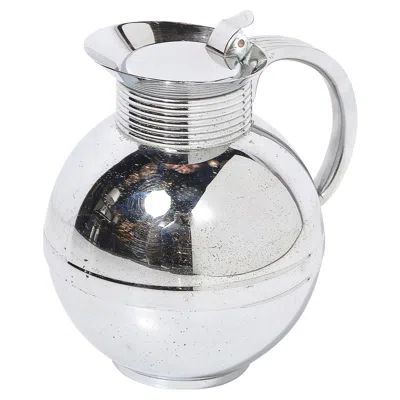 Pre-owned Manning Bowman Art Deco Machine Age Chrome Coffee Pot/pitcher Signed  In Gray
