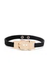 Manokhi Buckle Chocker Necklace In Black