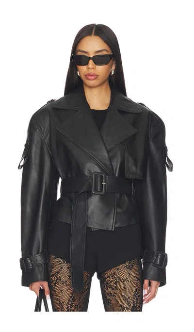 Manokhi Hana Jacket In Black