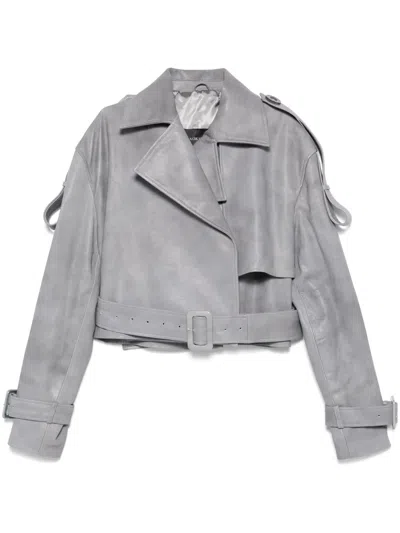 Manokhi Hana Jacket In Grey