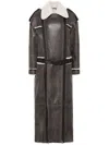 Manokhi Ivana Coat In Brown