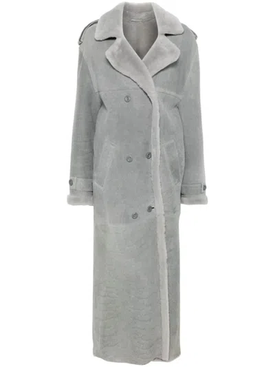 Manokhi Ivana Coat In Grey