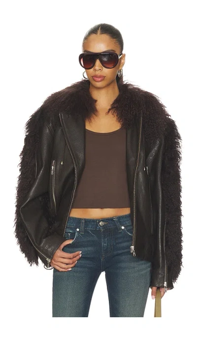 Manokhi Jade Coat In Black