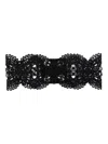 Manokhi Lace-insert Choker Necklace In Black