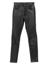 Manokhi Leather Trousers In Black
