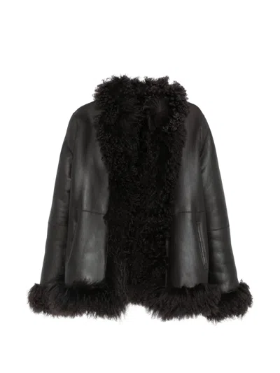 Manokhi Long-sleeve Jacket In Black