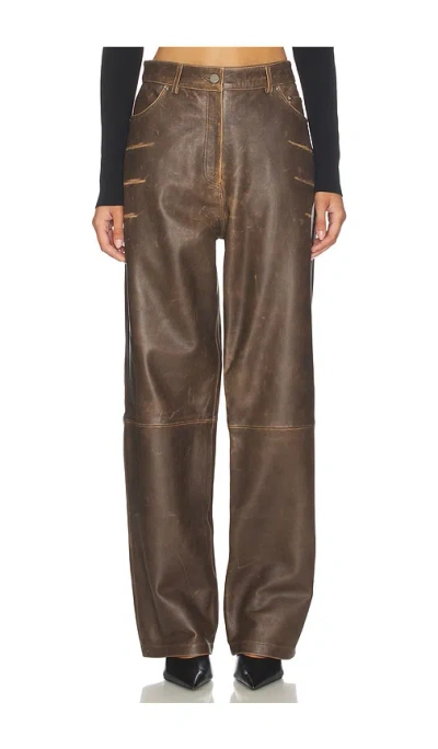 Manokhi Mojave Pants In Brown