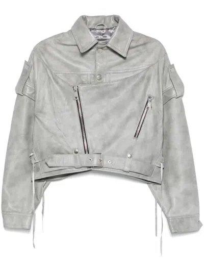 Manokhi Ov Jacket In Grey