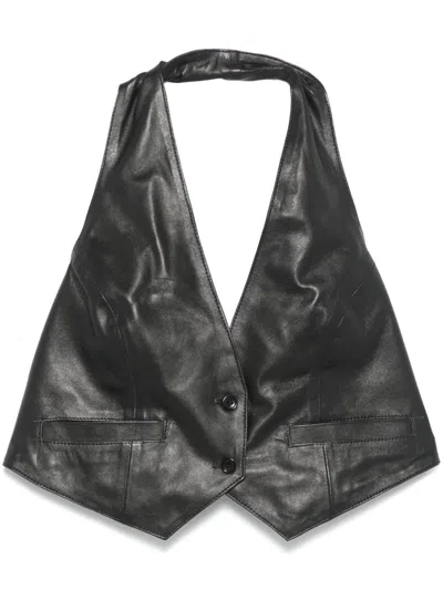 Manokhi Uma Vest In Black