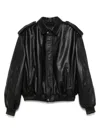 Manokhi Zip-up Leather Jacket