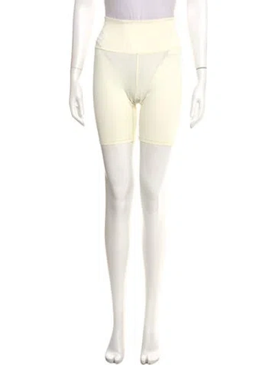 Pre-owned Manola Mini Shorts In White