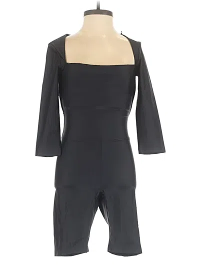 Manola Romper In Black