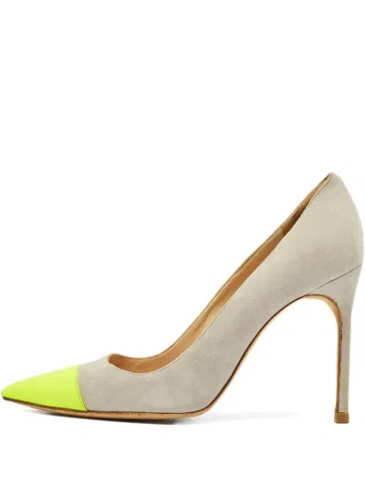 Pre-owned Manolo Blahnik 2024 105mm Bipunta Pumps