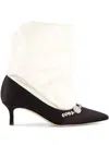 Manolo Blahnik Woman Black&white Pumps In Black