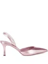 Manolo Blahnik 70mm Carolyne Pumps In Purple