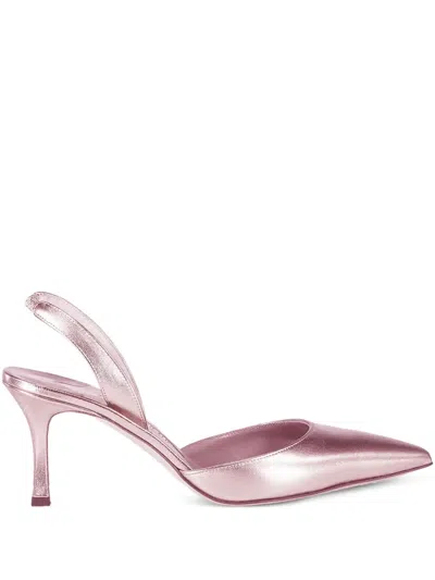 Manolo Blahnik 70mm Carolyne Pumps In Purple