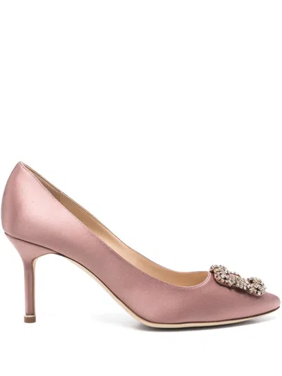 Manolo Blahnik 70mm Hangisi Pumps