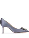 Manolo Blahnik Heels In Blue
