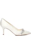Manolo Blahnik 75mm Jewel-embellished Pumps