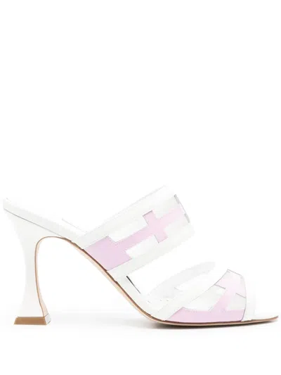MANOLO BLAHNIK 90MM AVESPAMU PEEP-TOE SANDALS