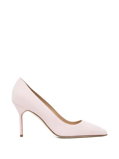 Manolo Blahnik 90mm Bb 90 Pumps In Pink