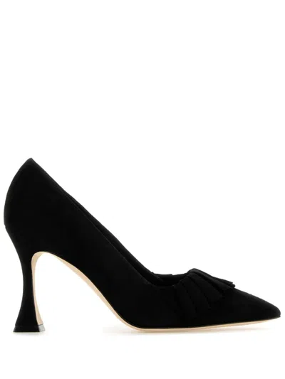 MANOLO BLAHNIK 90MM ESPANHI PUMPS