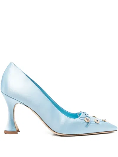 Manolo Blahnik 90mm Polypemahi Pumps