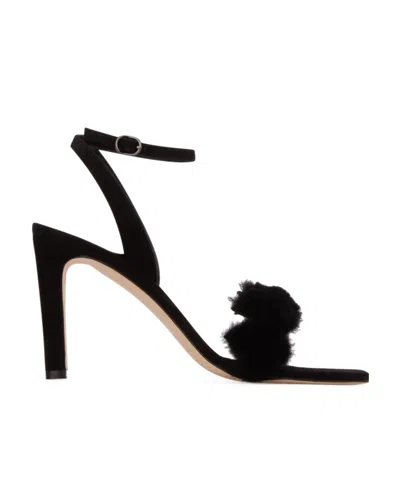 Manolo Blahnik Ankle Buckled Open-toe Sandals In Black