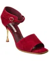 Manolo Blahnik Arcea 90 Suede Sandal