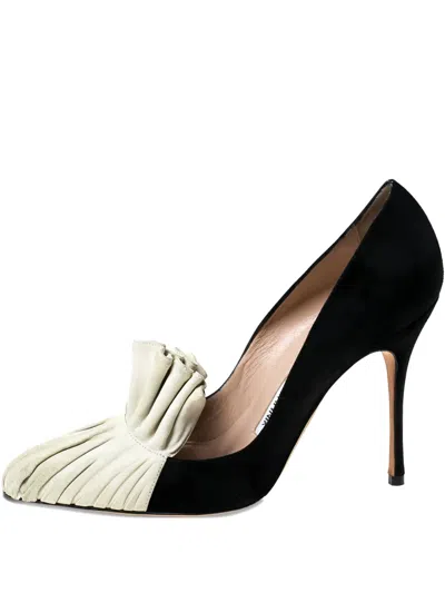 Pre-owned Manolo Blahnik Arleti Heeled Pumps