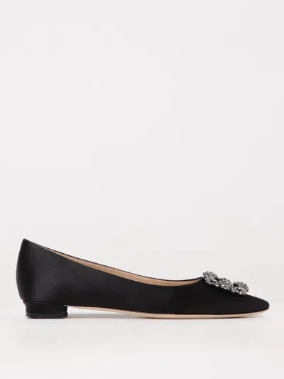 Manolo Blahnik Ballet Flats  Woman Color Black
