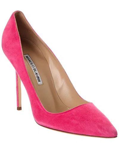 MANOLO BLAHNIK BB 105 SUEDE PUMP