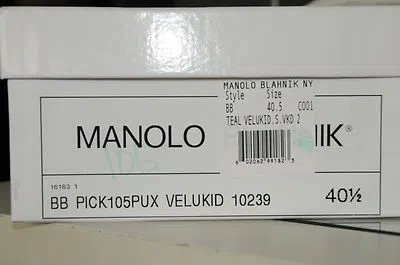 Pre-owned Manolo Blahnik Bb 105 Suede Teal Green Shoes Heels Pumps 35.5 40 40.5 41 41.