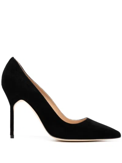 Manolo Blahnik Bb Pointed Toe Pump In Black