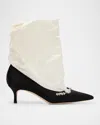 Manolo Blahnik Woman Black&white Pumps In Black/cream