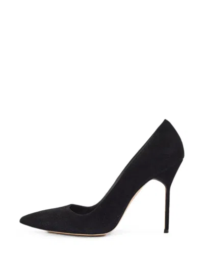 Pre-owned Manolo Blahnik Bipunta Pointed-toe Pumps In Black